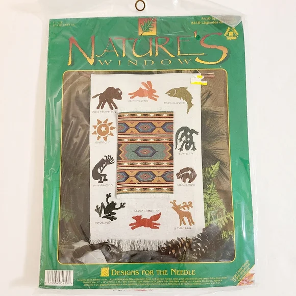 Nature's Window Cross Stitch Embroidery Kit SPIRITS LEGENDS 5419 - Picture 1 of 2